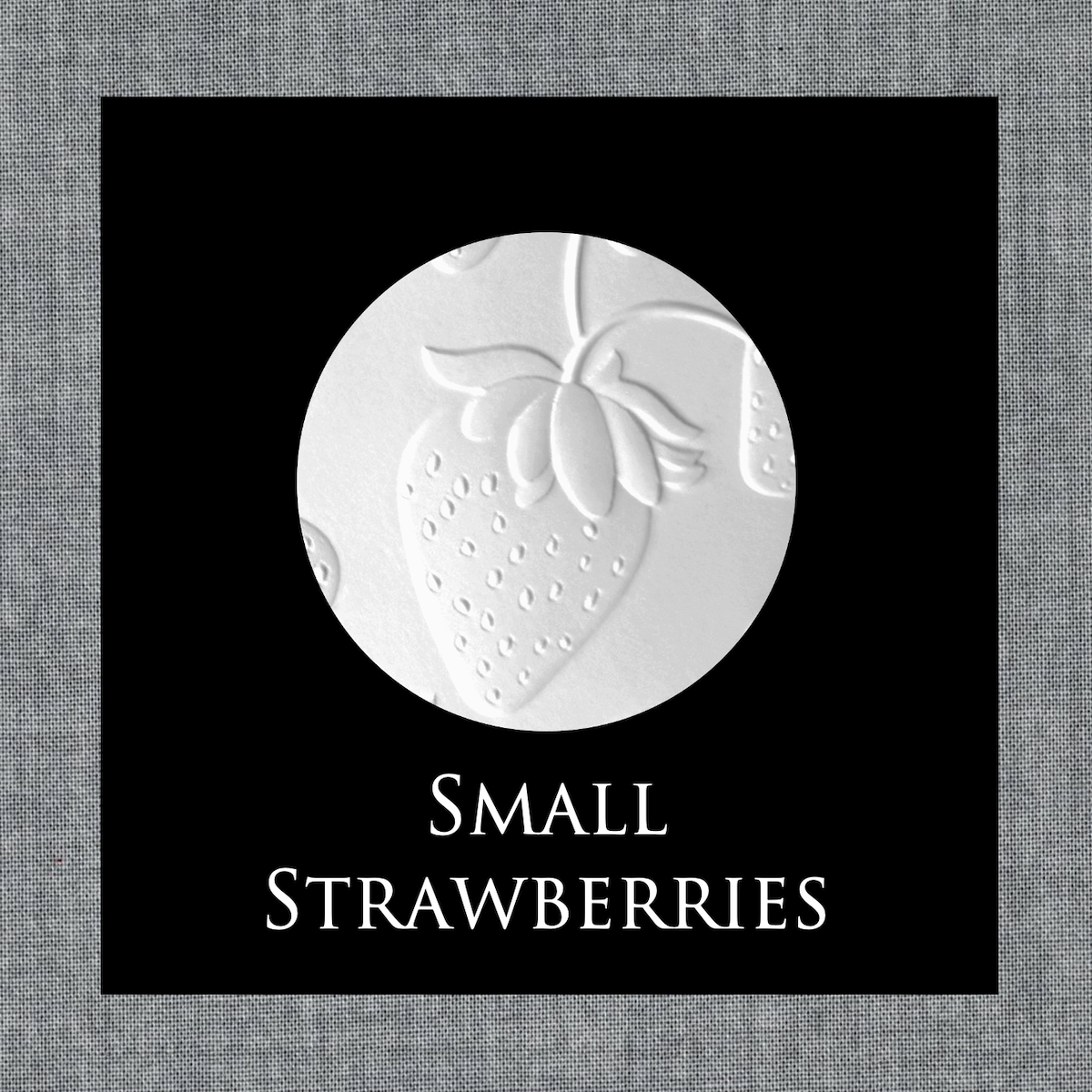 Parchment Texture Circles Small – Strawberries