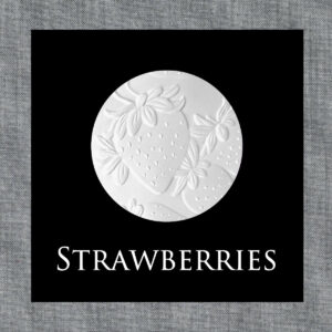 Cookie Parchment Texture Sheets – Strawberries