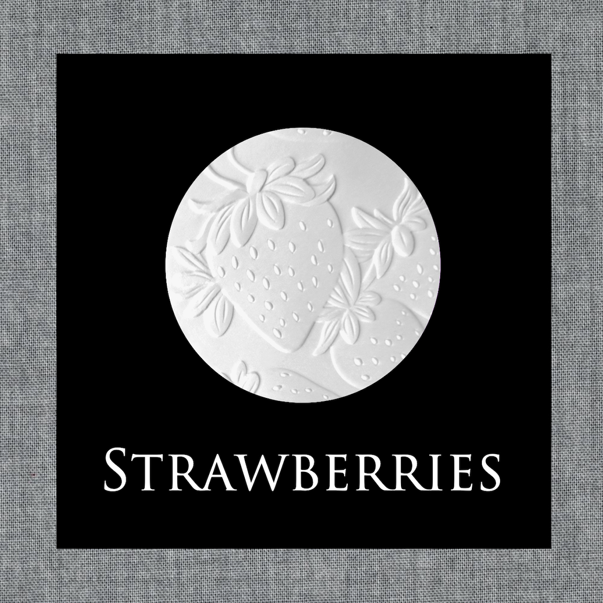 Parchment Texture Circles – Strawberries
