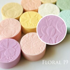 textured-parchment-paper-circles-floral-19-pt176C