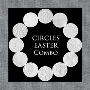 Parchment Texture Circles – Easter Combo