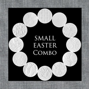 Parchment Texture Circles Small– Easter Combo