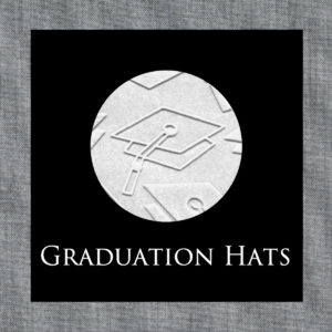 Parchment Texture Circles – Graduation Hats