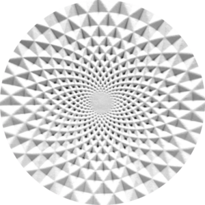 Parchment Texture Circles – Geometric Op Art