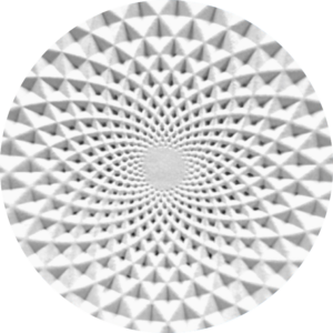 Parchment Texture Circles Small – Geometric Op Art