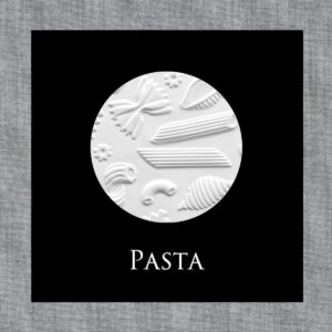 Embossed Parchment Texture Circles – Pasta