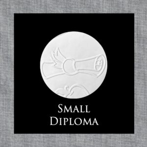 Embossed Parchment Texture Circles Small – Diploma