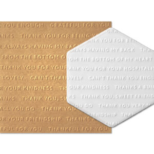 Parchment Texture Sheets – Words Thank You